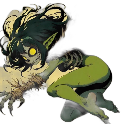 mask, creature, dragon, hair transparent PNG cut-out