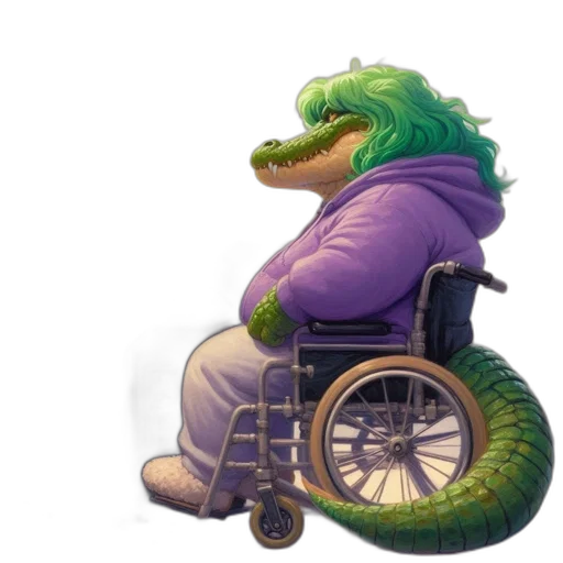dragon, creature, animal, staff transparent PNG cut-out