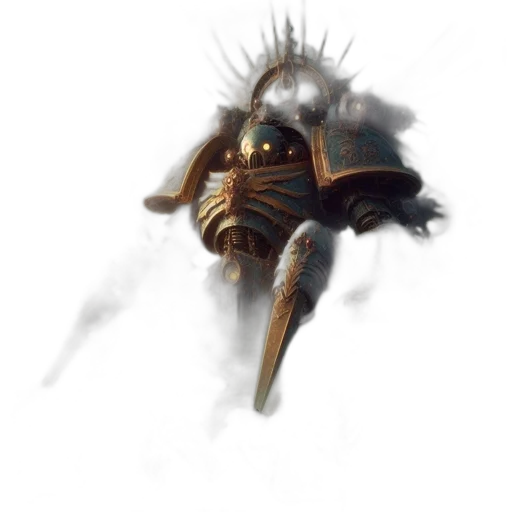 robot, mask, creature, crown transparent PNG cut-out