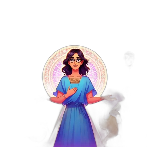 dress, jewelry, staff, pixel art transparent PNG cut-out
