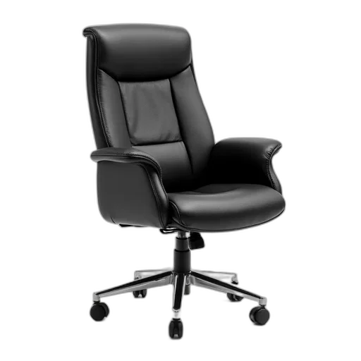furniture, staff, 3d render, black transparent PNG cut-out
