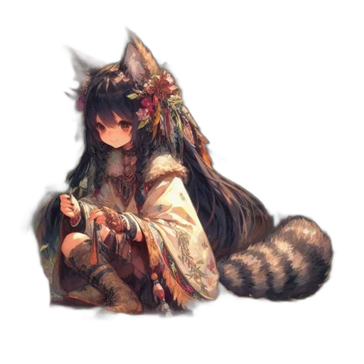 dragon, animal, creature, staff transparent PNG cut-out