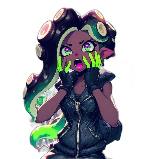 mask, staff, weapon, jacket transparent PNG cut-out