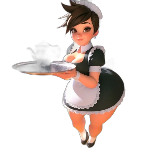 staff, dress, food, robot transparent PNG cut-out