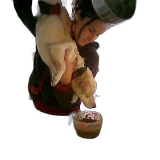 staff, bottle, food, shoes transparent PNG cut-out
