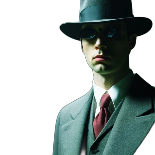 hat, mask, staff, face transparent PNG cut-out