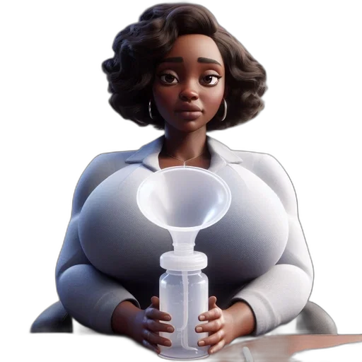 robot, dress, concept art, 3d render transparent PNG cut-out