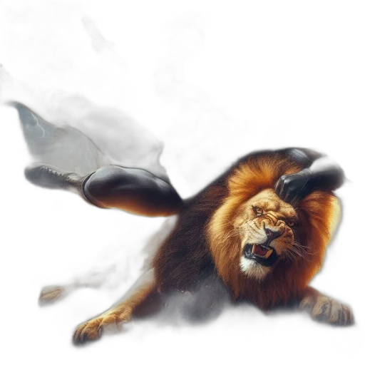 animal, creature, concept art, photorealistic transparent PNG cut-out