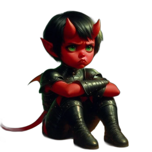 3d render, concept art, fantasy art, youthful transparent PNG cut-out