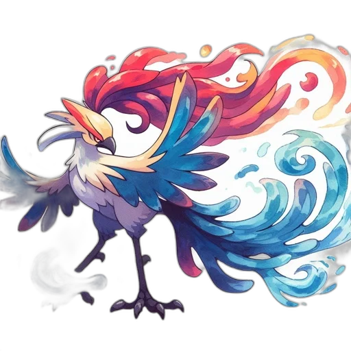 dragon, creature, animal, staff transparent PNG cut-out