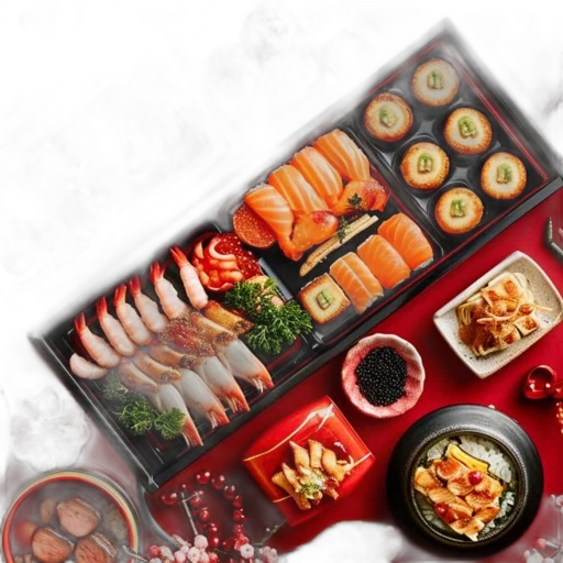 food, photorealistic, 3d render, red transparent PNG cut-out