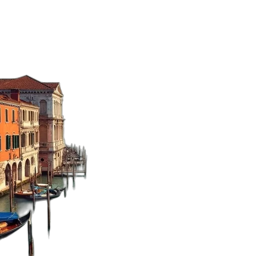 building, furniture, umbrella, photorealistic transparent PNG cut-out