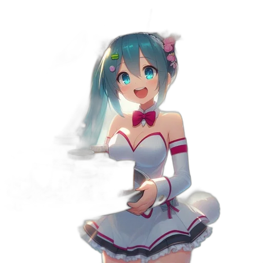 robot, dress, staff, weapon transparent PNG cut-out