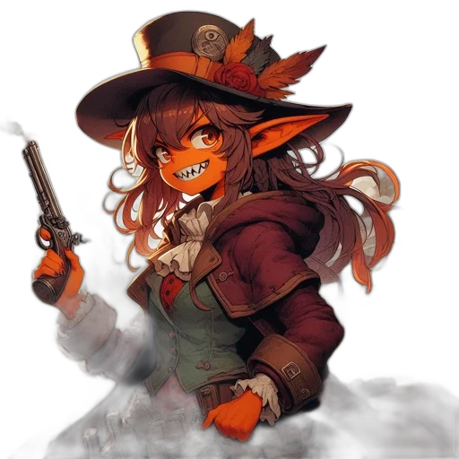 staff, weapon, hat, concept art transparent PNG cut-out