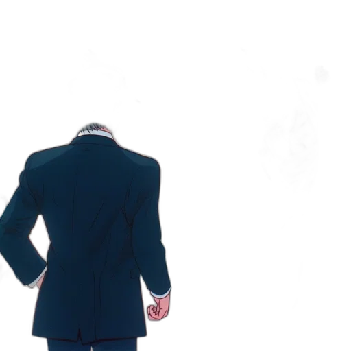 jacket, staff, robot, concept art transparent PNG cut-out