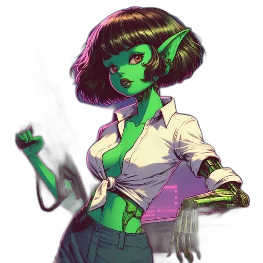staff, jacket, creature, concept art transparent PNG cut-out