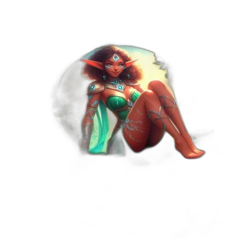 jewelry, mask, dress, staff transparent PNG cut-out