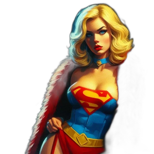 comic book art, concept art, fantasy art, cartoon transparent PNG cut-out
