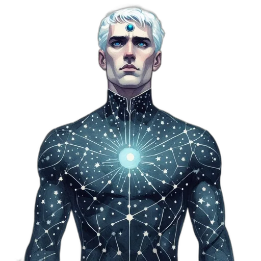 robot, jacket, concept art, comic book art transparent PNG cut-out