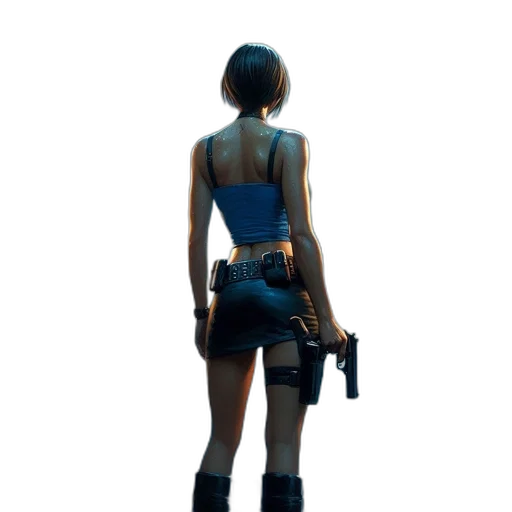 weapon, dress, staff, jacket transparent PNG cut-out