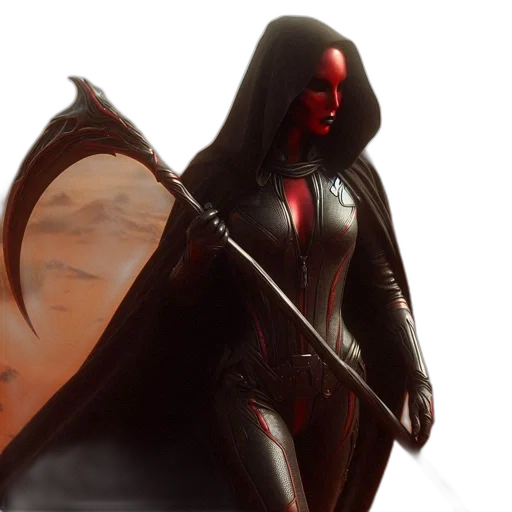 concept art, fantasy art, comic book art, 3d render transparent PNG cut-out