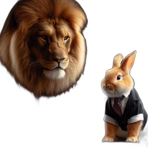 animal, concept art, 3d render, photorealistic transparent PNG cut-out