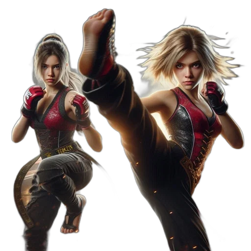 concept art, comic book art, photorealistic, pixel art transparent PNG cut-out