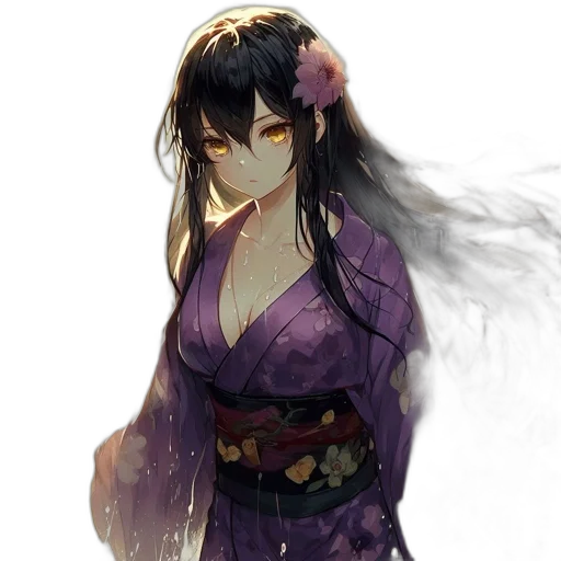 staff, dress, dragon, mask transparent PNG cut-out
