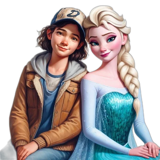 fantasy art, cartoon, photorealistic, 3d render transparent PNG cut-out