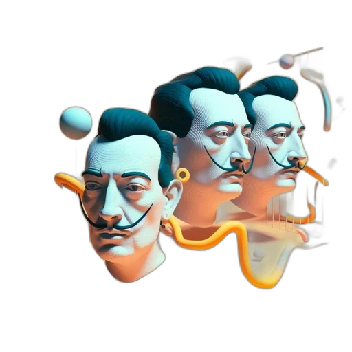 mask, staff, face, crown transparent PNG cut-out