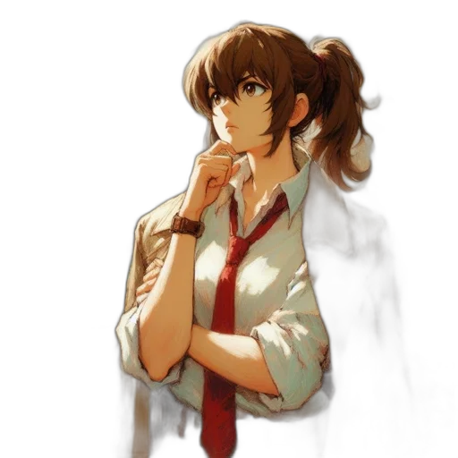 jacket, staff, weapon, dress transparent PNG cut-out