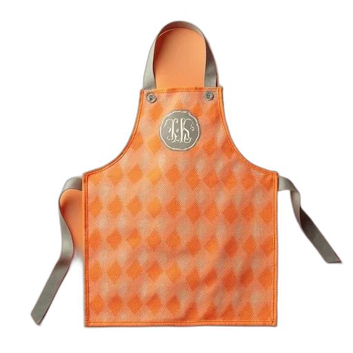 jacket, orange, argyle, pattern transparent PNG cut-out