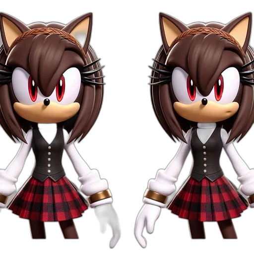 3d render, pixel art, concept art, anime transparent PNG cut-out