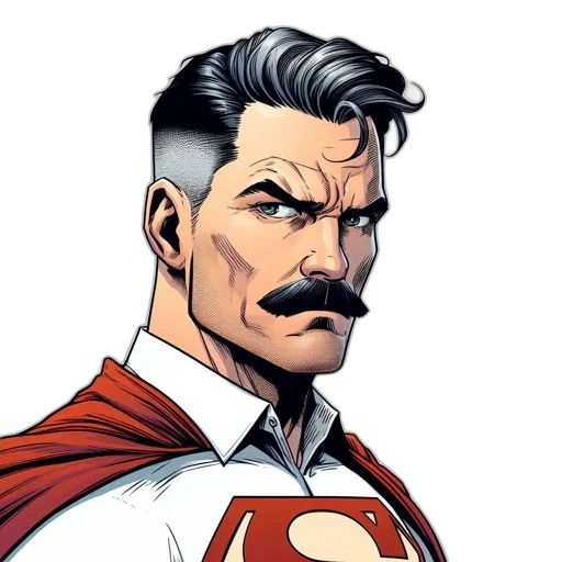 comic book art, cartoon, concept art, illustrated transparent PNG cut-out