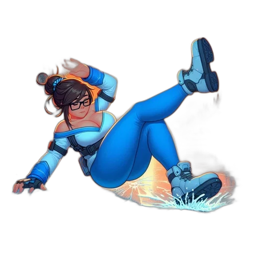 concept art, comic book art, 3d render, fantasy art transparent PNG cut-out