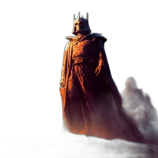 crown, sword, concept art, fantasy art transparent PNG cut-out