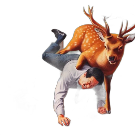 animal, creature, concept art, photorealistic transparent PNG cut-out
