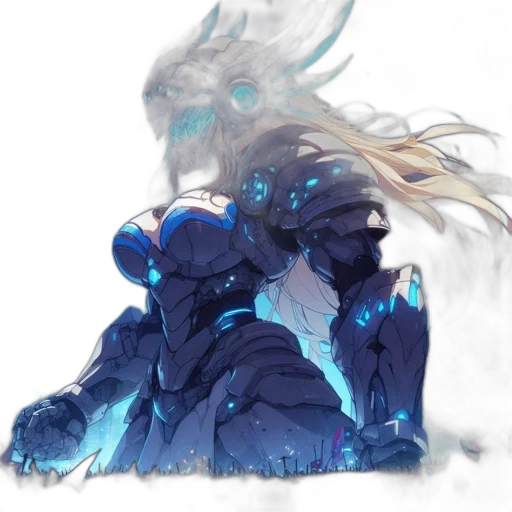 dragon, sword, mask, creature transparent PNG cut-out