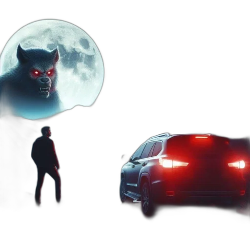 car, mask, creature, concept art transparent PNG cut-out