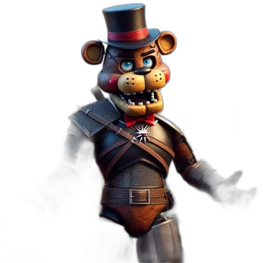staff, mask, hat, robot transparent PNG cut-out
