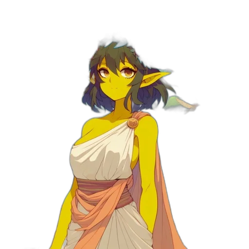 dress, staff, mask, crown transparent PNG cut-out