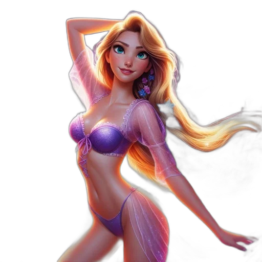 dress, fantasy art, concept art, 3d render transparent PNG cut-out