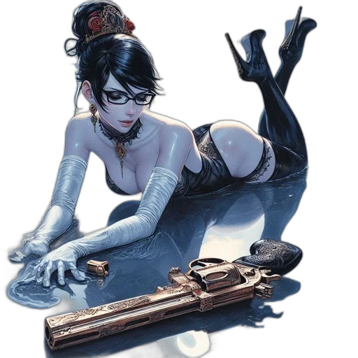 weapon, comic book art, concept art, fantasy art transparent PNG cut-out