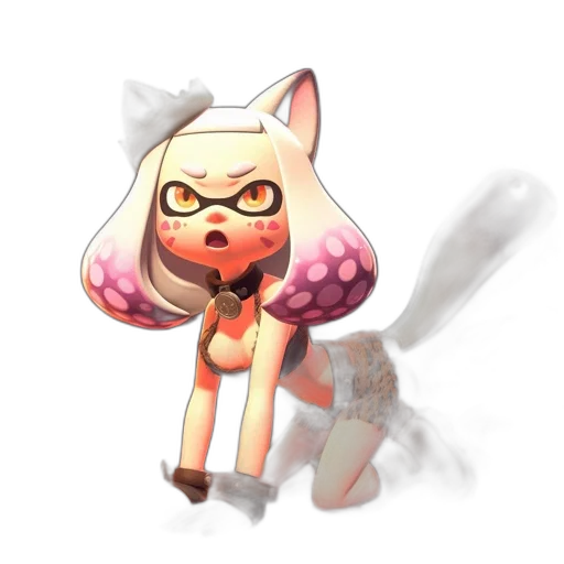 creature, mask, staff, animal transparent PNG cut-out