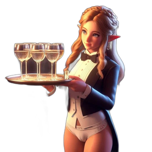 staff, crown, dress, food transparent PNG cut-out