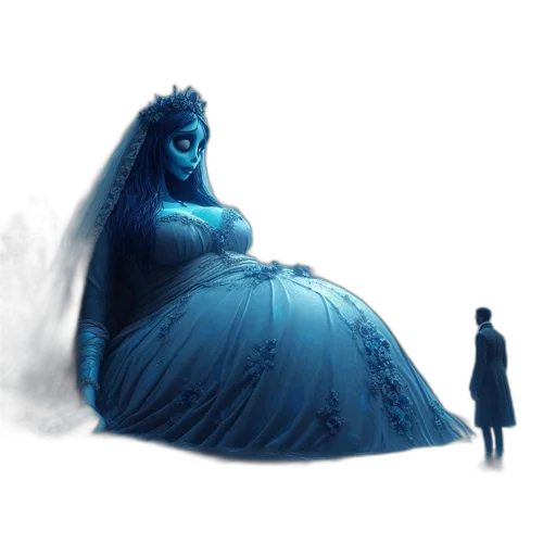 dress, creature, concept art, fantasy art transparent PNG cut-out