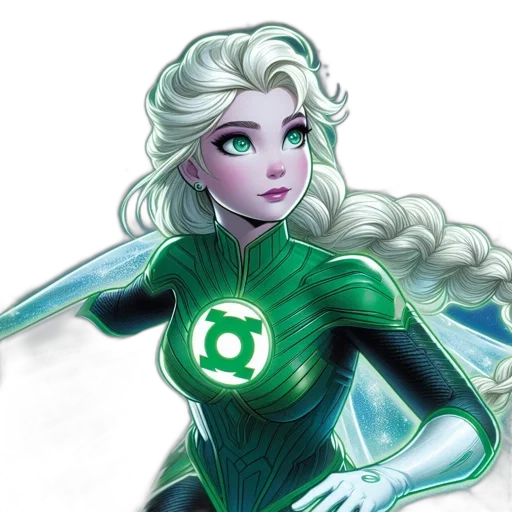 comic book art, concept art, fantasy art, cartoon transparent PNG cut-out