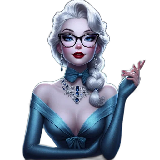 jewelry, dress, fantasy art, cartoon transparent PNG cut-out