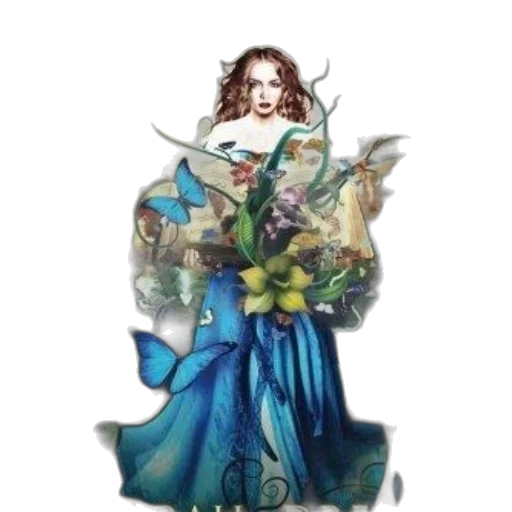 jewelry, dress, fantasy art, concept art transparent PNG cut-out