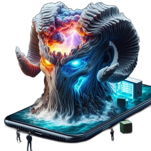 creature, dragon, face, animal transparent PNG cut-out